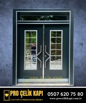 Karabağlar Bina Kapısı - Model 4