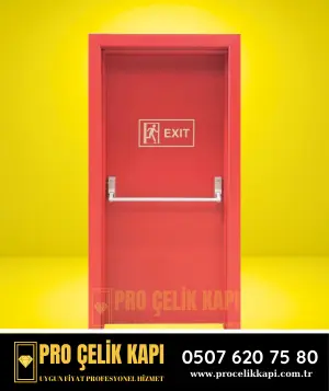 Karabağlar Yangın Kapısı - Model 6